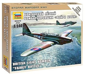 【中古】ズベズダ 1/144 イギリス軍 フェアリーバトル 軽爆撃機 プラモデル ZV6218