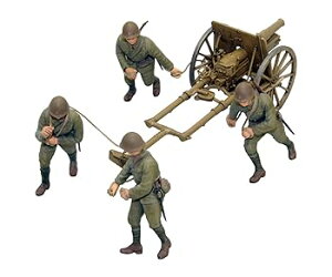 【中古】ファインモールド 1/35 日本陸軍 四一式山砲 連隊砲 プラモデル FM39