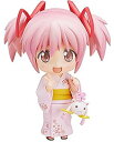 【中古】ねんどろいど 劇場版 魔法少女まどか☆マギカ 鹿目まどか 浴衣Ver. ノンスケール ABS&PVC製 塗装済み可動フィギュア