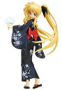 【中古】魔法少女リリカルなのは The MOVIE 2nd A's フェイト・テスタロッサ 浴衣Ver. 1/8スケール PVC製 塗装済み完成品フィギュア