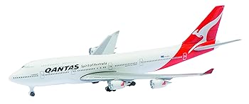 【中古】Schuco Aviation B747-400 カンタス航空 1/600スケール 403551649