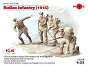 【中古】ICM 1/35 第一次世界大戦 イタリア歩兵 1915 プラモデル(3)