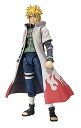 【中古】S.H.Figuarts NARUTO-ナルト- 疾風伝 波風ミナト 全高約14.5cm フィギュア