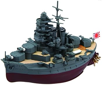 【中古】フジミ模型 ちび丸艦隊シリーズ No.6 比叡 全長約11cm ノンスケール 色分け済み プラモデル ちび丸6