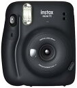 【中古】富士フイルムFUJIFILM インスタントカメラ チェキ instax mini 11 チャコールグレイ INS MINI 11 GRAY