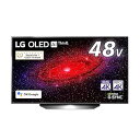 【中古】LG 48型 4Kチューナー内蔵 有機EL テレビ OLED 48CXPJA Alexa 搭載 2020 年モデル