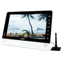 【中古】FUZE 防水12インチ DVD搭載フルセグ・ワンセグテレビ SD/USB付 PDV1200IP