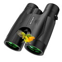 【中古】HUTACTバードウォッチング用双眼鏡 大人用 超薄型 HD 10 X 42 コンパクト FMC完全多層膜コートレンズ アウトドアや旅行に最適 ハンティング用 コ