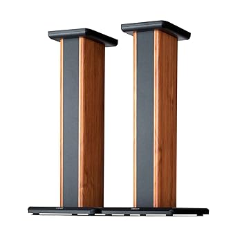 【中古】Edifier 4003653 SS02 S2000PRO / S1000DB Speaker Stands Pair - 26.5 Inches - Anti-Vibration Design - Wood Grain Brown/Black 【中古】Edifier 4003653 SS02 S2000PRO / S1000DB Speaker Stands Pair - 26.5 Inches - Anti-Vibration Design - Wood Grain Brown/Black