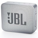 【中古】JBL GO2 Bluetoothスピーカー IPX7防水/ポータブル/パッシブラジエーター搭載 グレー JBLGO2GRY 国内正規品
