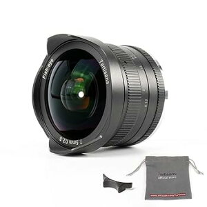 【中古】7職人7.5 MM f2 . 8 APS - Cサイズ広角魚眼レンズ固定レンズ Aspherical with all-metal機体for Sony・EマウントカメラNEX a6500 Like Sony a63