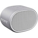 【中古】ソニーSONY ワイヤレスポータブルスピーカー SRS-XB01 W : 防水 Bluetooth スマホなしで操作可能 ストラップ 2018年モデル ...