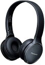 【中古】パナソニック 密閉型ヘッドホン ワイヤレス Bluetooth ブラック RP-HF410B-K
