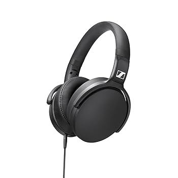 【中古】ゼンハイザーSennheiser ヘッドホン 密閉型 リモコン HD 400S ブラック 入力インピーダンス18Ω国内正規品