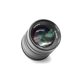 【中古】7artisans Photoelectric 55mm f/1.4 レンズ Sony Eマウント用 - ブラック