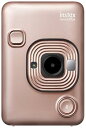 【中古】富士フイルムFUJIFILM チェキ インスタントカメラ/スマホプリンター instax mini LiPlay ブラッシュゴールド INS MINI ...