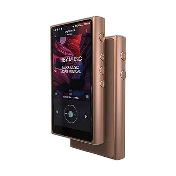 【中古】HiByMusic R5 デジタルオーディオプレイヤー 4.4mm バランス出力端子 ゴールド
