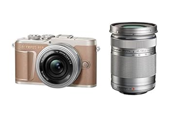 【中古】OLYMPUS ミラーレス一眼カメラ PEN E-PL10 EZダブルズームキット ブラウン 【中古】OLYMPUS ミラーレス一眼カメラ PEN E-PL10 EZダブルズームキット ブラウン