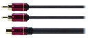 【中古】オーディオテクニカ AT-RS240P2 PC-Triple C+OFC ハイブリッドオーディオケーブル Y型 オス2メス1 RCA 耐熱 耐ノイズ 車載用 小型プラグ 日本製