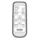 【中古】シャープSHARP オプション・消耗品 0106380139 液晶テレビ用 リモコン(2)