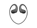 【中古】ソニーSONY ヘッドホン一体型ウォークマン Wシリーズ NW-WS413 : 4GB MP3プレーヤー メモリータイプ ブラック NW-WS413 BM