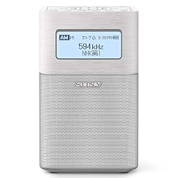 【中古】ソニーSONY ホームラジオ SRF-V1BT : FM/AM/ワイドFM/Bluetooth対応 ホワイト SRF-V1BT W