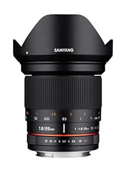 【中古】SAMYANG 単焦点レンズ 20mm F1.8 ED AS UMC キヤノン EOS M用