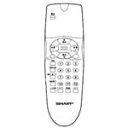 【中古】シャープSHARP シャープ液晶テレビ用リモコン LC-10E1A LC-10E1S LC-20V11S 0106380077