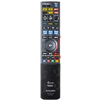 【中古】三菱 純正 DVDレコーダー用リモコン　RM16201部品番号：M01290P16201