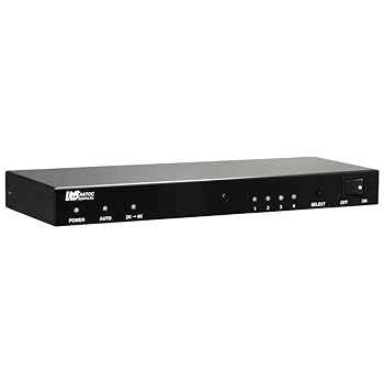 【中古】ラトックシステム 4K60Hz/HDCP2.2対応 4入力1出力 HDMI切替器 REX-HDSW41-4K