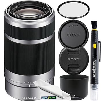 【中古】Sony E 55-210mm SEL55210 F4.5-6.3 OSSレンズ Sony Eマウントカメラ用 シルバー UVフィルター クリーニングペン CSマイクロファイバークリーニ 【中古】Sony E 55-210mm SEL55210 F4.5-6.3 OSSレンズ Sony Eマウントカメラ用 シルバー UVフィルター クリーニングペン CSマイクロファイバークリーニ