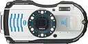 【中古】PENTAX 防水デジタルカメラ PENTAX WG-3 ホワイトブルー 1cmマクロ マクロスタンド LEDライト PENTAX WG-3WHBL 12725
