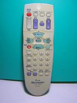 【中古】シャープ ビデオリモコン GA212SA