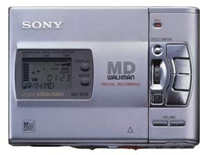 【中古】SONY　ソニー　MZ-R50-S シルバー　ポータブルMDレコーダー　録音/再生兼用機/録再/MDウォークマン