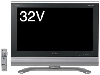 【中古】SHARP AQUOS 32V型地上・BS・110度CSデジタルハイビジョン液晶テレビ LC-32BD1