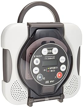 【中古】Twinbird 防水CDプレーヤー ブラウン AV-J166BR