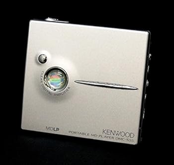 【中古】KENWOOD　ケンウッド　DMC-S55-Sシルバー　ポータブルMDプレーヤー　MDLP対応　MD再生専用機/MDウォークマン