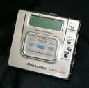 【中古】Panasonic パナソニック SJ-MR220-S シルバー ポータブルMDレコーダー MDLP対応 MD録音再生兼用機/録再/MDプレーヤー
