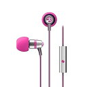 【中古】MEE audio イヤホン インナーイヤー型 スワロフスキー使用 日本語取説付 M11J ピンク(2)