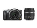 【中古】パナソニック ルミックス ミラーレス一眼カメラ/ダブルズームレンズキット14mm/F2.5パンケーキレンズ、14-42mm/F3.5-5.6標準ズームレ...