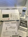 【中古】シャープ デジタルコードレスFAX 子機1台 1.9GHz DECT準拠方式 ホワイト系 UX-310CL-W