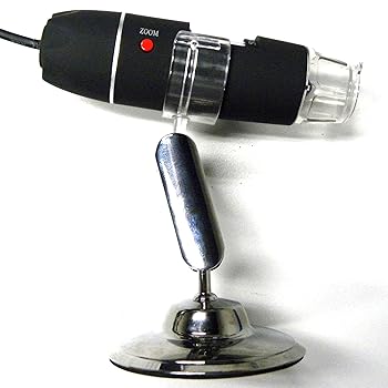 【中古】500倍ズーム デジタルマイクロスコープ 顕微鏡 これがあればいろいろ拡大して見ることができま..