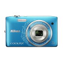 【中古】Nikon デジタルカメラ COOLPIX S3500 光学7倍ズーム 有効画素数 2005万画素 オリエンタルブルー S3500DBL