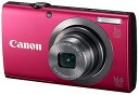 【中古】Canon デジタルカメラ PowerShot A2300 レッド 光学5倍ズーム 約1600万画素 PSA2300RE