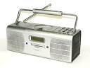 【中古】KENWOOD ケンウッド JVC MDX-02-S シルバー MDパーソナルステレオシステム RAMPAGE ランページ MDLP非対応CD/MDデッキラジカセ形状