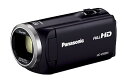 【中古】パナソニック HDビデオカメラ V360M 16GB 高倍率90倍ズーム ブラック HC-V360M-K