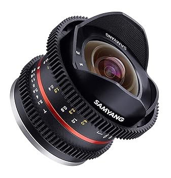 【中古】SAMYANG 動画用単焦点魚眼レンズ VDSLR 8mm T3.1 II ソニー αE用 APS-C用