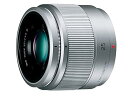 【中古】パナソニックPanasonic 単焦点レンズ マイクロフォーサーズ用 ルミックス G 25mm/ F1.7 ASPH. シルバー H-H025-S