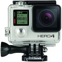 【中古】国内正規品 GoPro ウェアラブルカメラ HERO4 ブラックエディション アドベンチャー CHDHX-401-JP