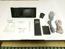 【中古】シャープ デジタルコードレス電話機 親機のみ ブラウン系 JD-4C1CL-T